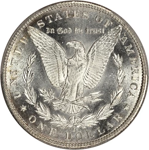 image for: 1889-S $1 PCGS MS66 PL ex: NFL Set