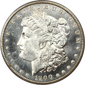 image for: 1900-O $1 PCGS MS65 DMPL