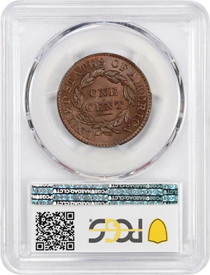 image for: 1831 1c PCGS MS65 BN (Large Letters)