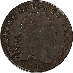 image for: 1794 H10c PCGS VF30 (OGH)