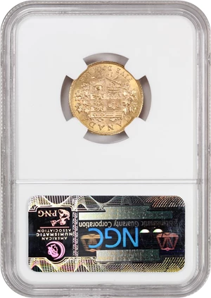 image for: Canada: 1913 $5 NGC MS62 ex: 2005-06 GSA Gold Hoard