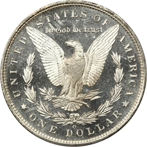 image for: 1885-O $1 PCGS MS66 DMPL
