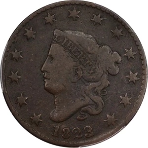 image for: 1823/2 1c PCGS/CAC F12