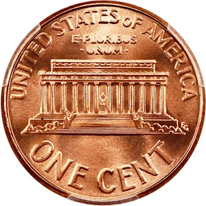 image for: 2002-D 1c PCGS MS69 RD