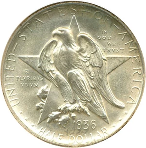 image for: 1936-D 50c Texas NGC/CAC MS66