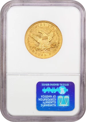 image for: 1860-O $10 NGC AU58