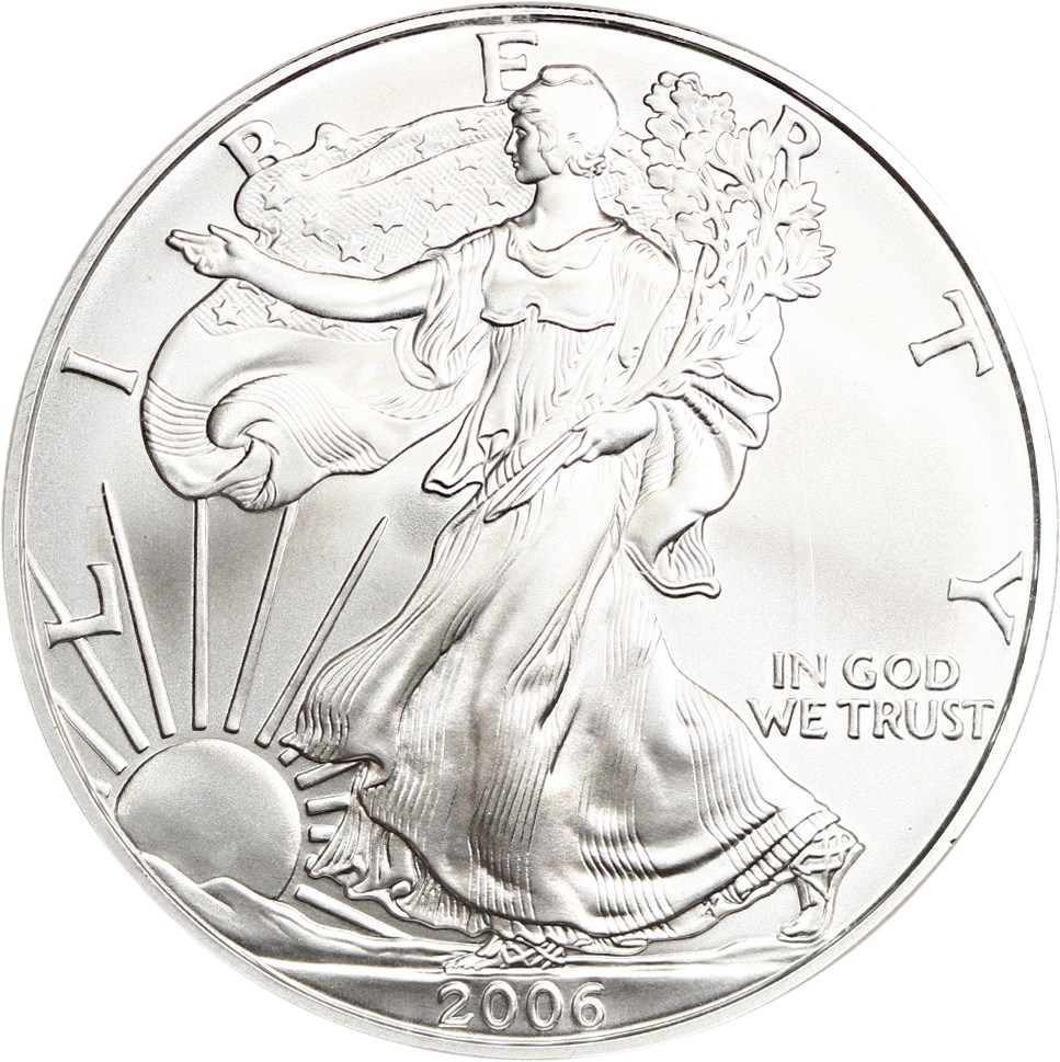 image for: 2006-W Silver Eagle $1 NGC MS69 (Burnished)