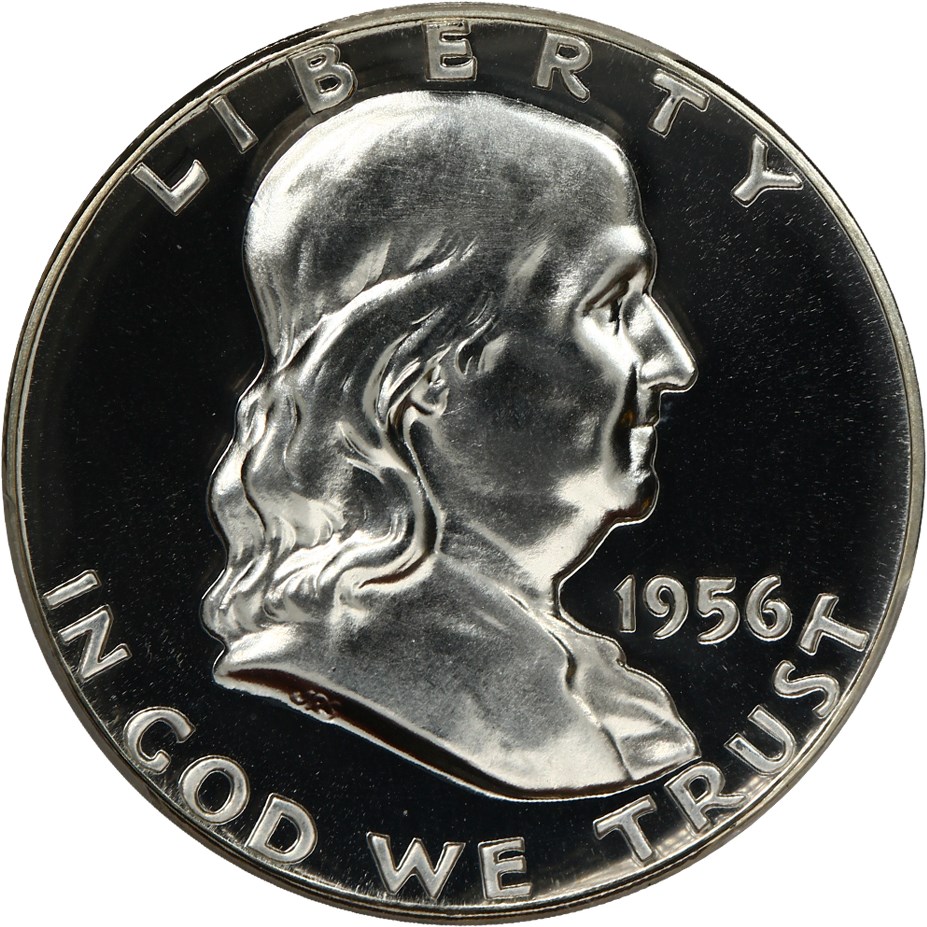 image for: 1956 Type 1 50c PCGS/CAC Proof 68 CAM