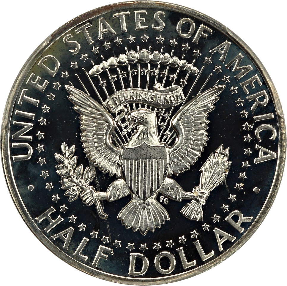 image for: 1964 50c PCGS Proof 66 DCAM (Accented Hair)