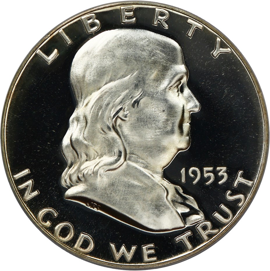 image for: 1953 50c PCGS/CAC Proof 66 DCAM