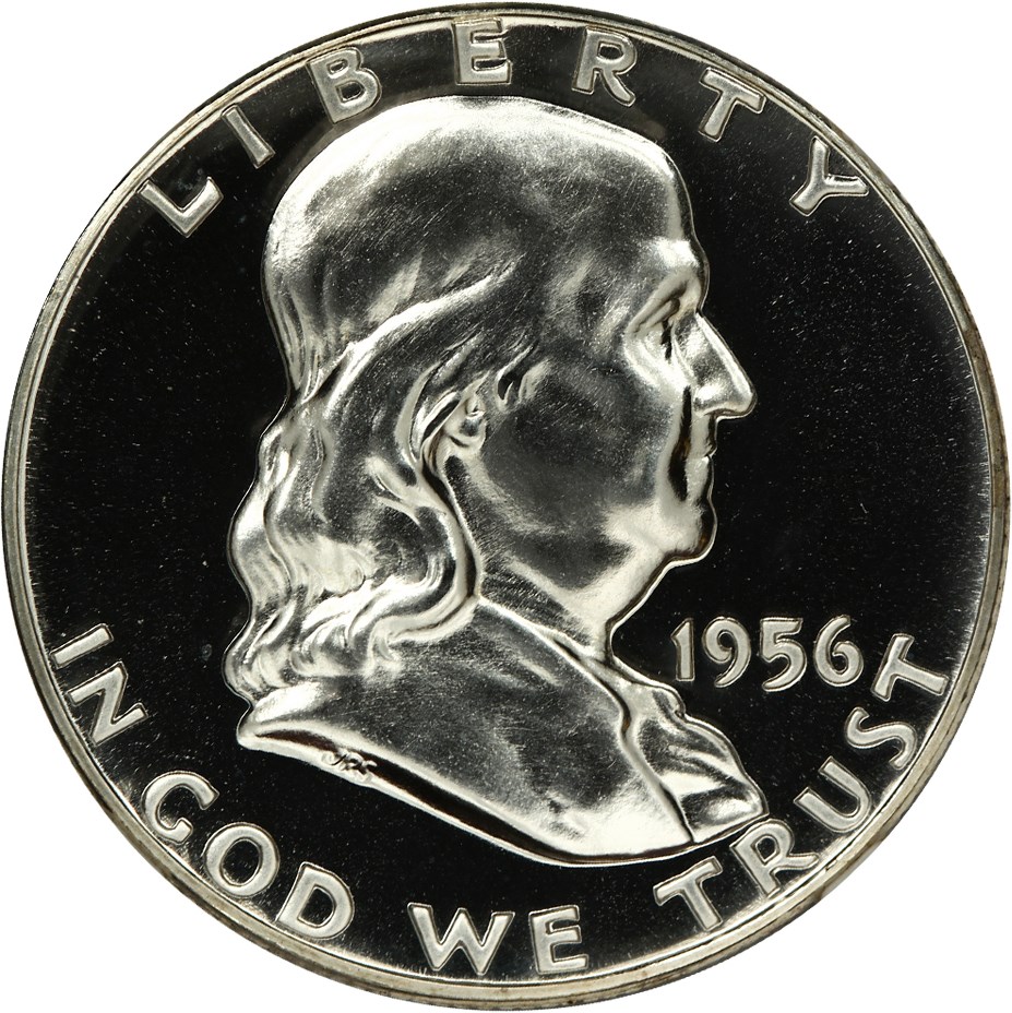 image for: 1956 Type 1 50c NGC Proof 68 CAM