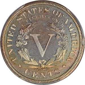 image for: 1883 5c PCGS Proof 67 (With Cents)