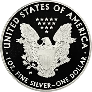 image for: 2019-W Silver Eagle $1 PCGS Proof 69 DCAM