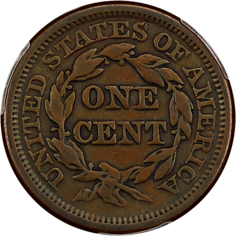 image for: 1844/81 1c PCGS Fine Details (Surfaces Smoothed)