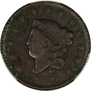 image for: 1826 1c PCGS VF Details (Environmental Damage)