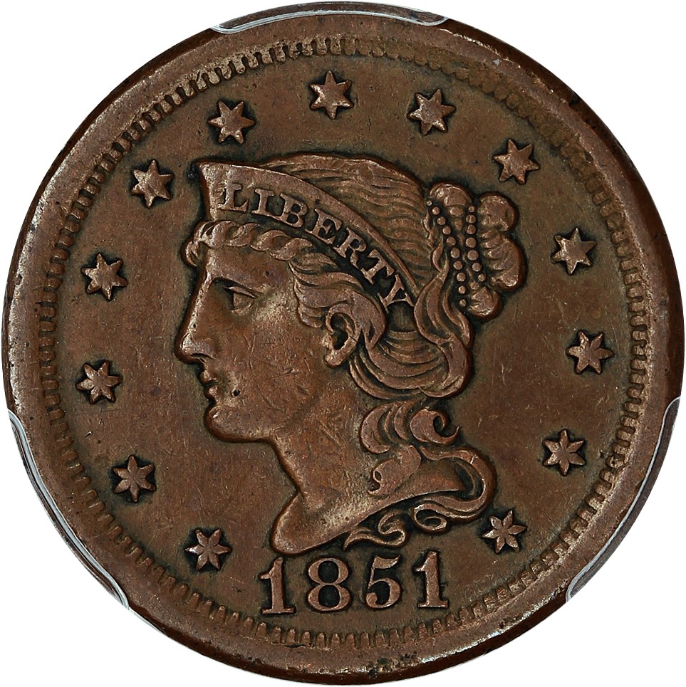 image for: 1851/81 1c PCGS XF40