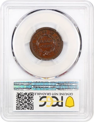 image for: 1841 1/2c PCGS Proof UNC Details (Original, Devices Outlined)