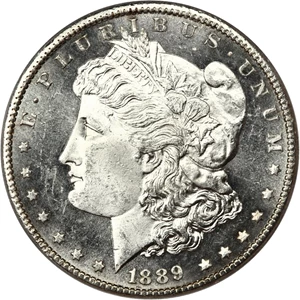 image for: 1889-CC $1 PCGS MS63 PL
