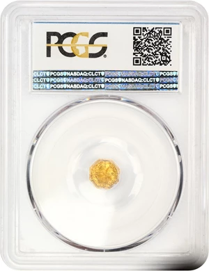 image for: 1868 Cal. Gold 25c PCGS MS65 (BG-711)
