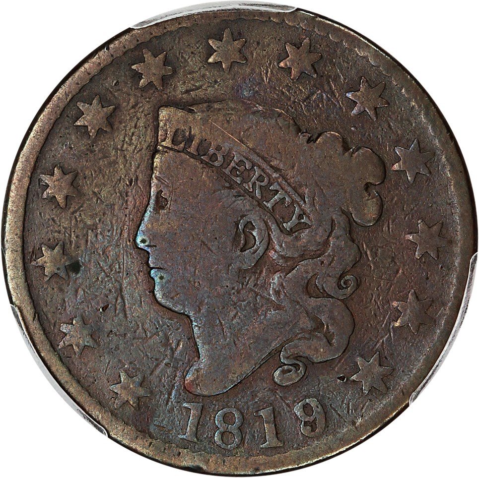 image for: 1819/8 1c PCGS Good-04 (Large Date)