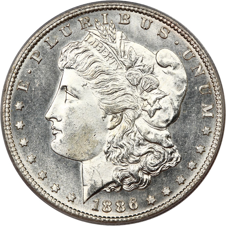 image for: 1886-S $1 PCGS MS64 PL