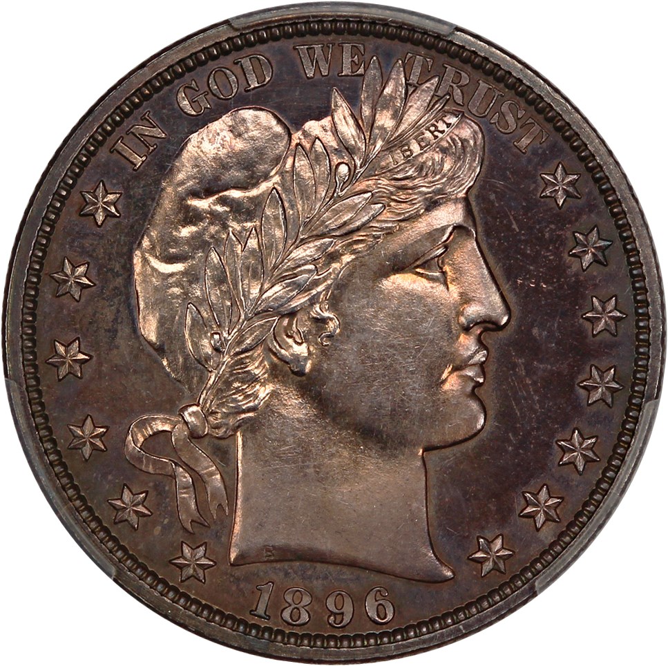 image for: 1896 50c PCGS Proof 63