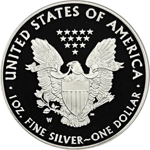 image for: 2018-W Silver Eagle $1 PCGS Proof 69 DCAM