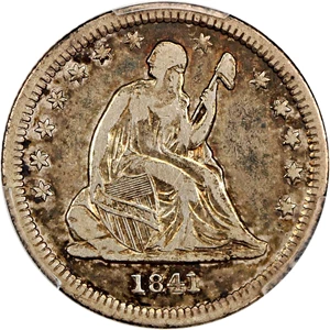 image for: 1841 25c PCGS VF20