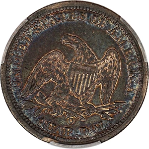 image for: 1842-O 25c PCGS XF40 (Large Date)