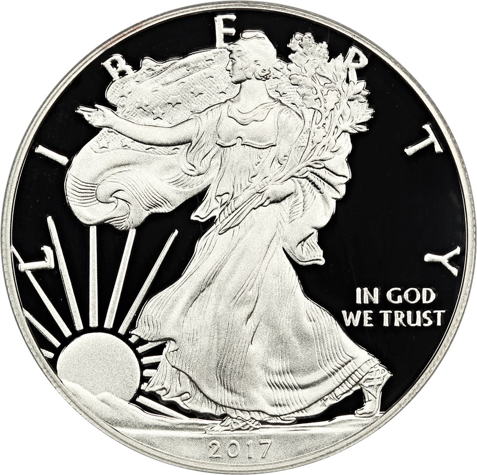 image for: 2017-W Silver Eagle $1 PCGS Proof 69 DCAM