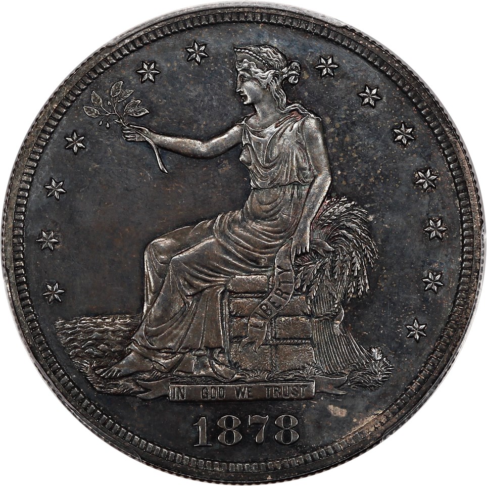 image for: 1878 Trade$ PCGS Proof 61