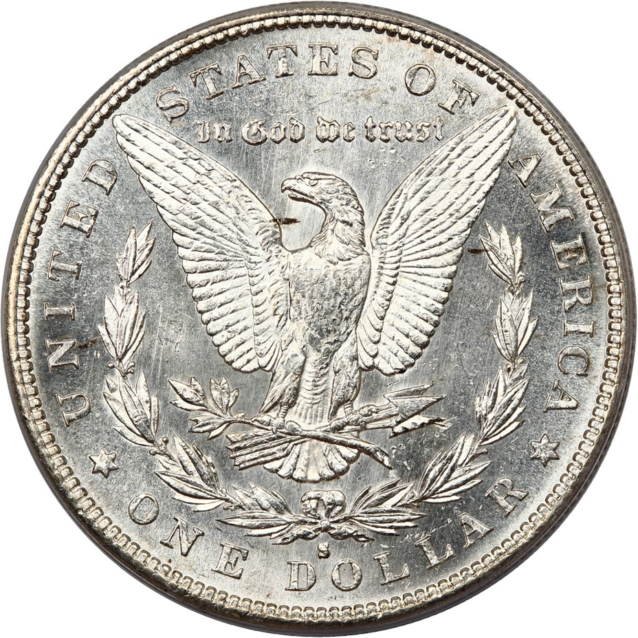image for: 1886-S $1 PCGS MS64 PL