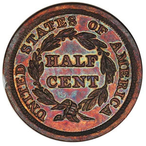 image for: 1840 1/2c NGC Proof 63 BN (Original)