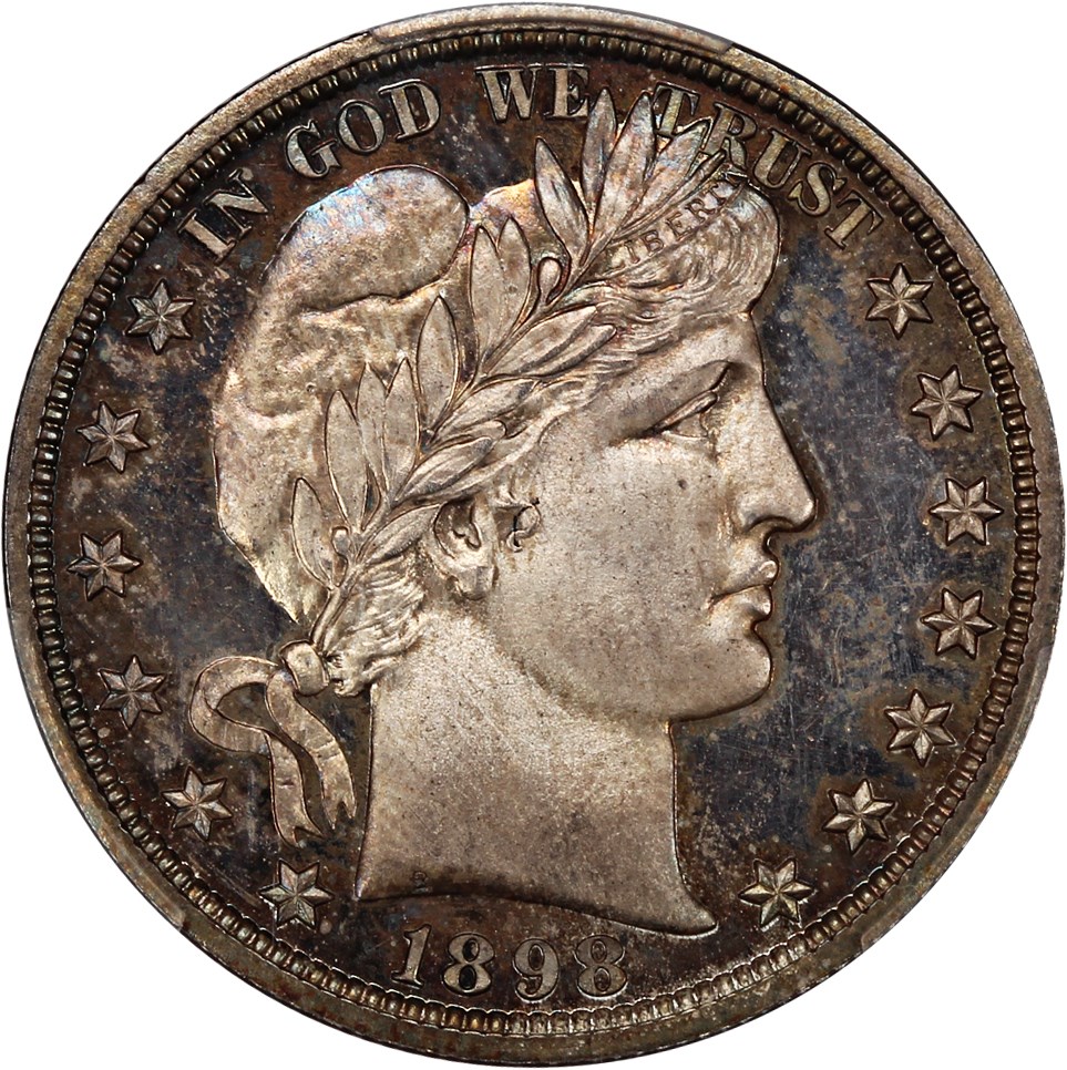 image for: 1898 50c PCGS Proof 64 CAM