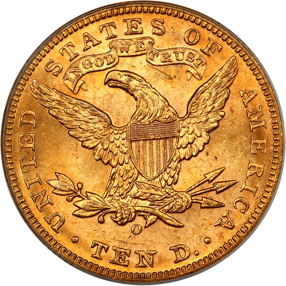image for: 1899-O $10 PCGS MS63