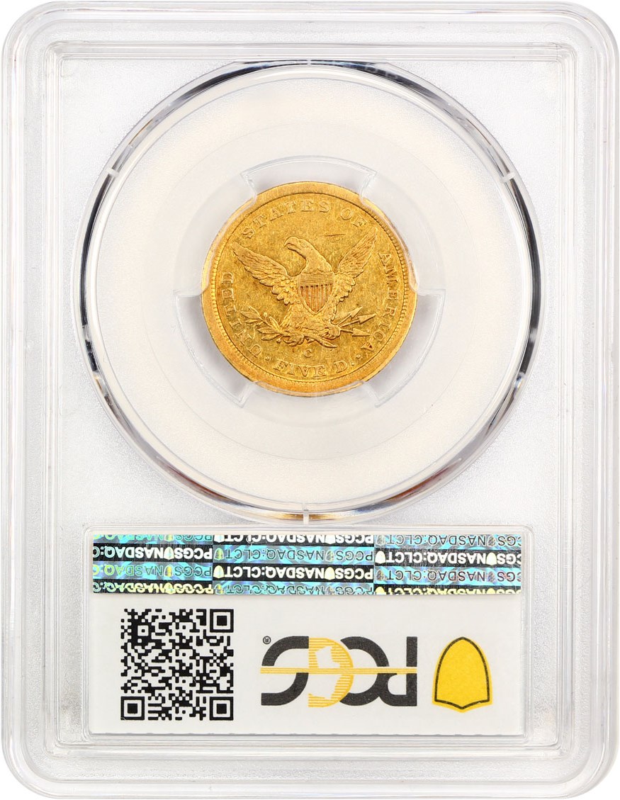 image for: 1842-C $5 PCGS XF40 (Small Date)