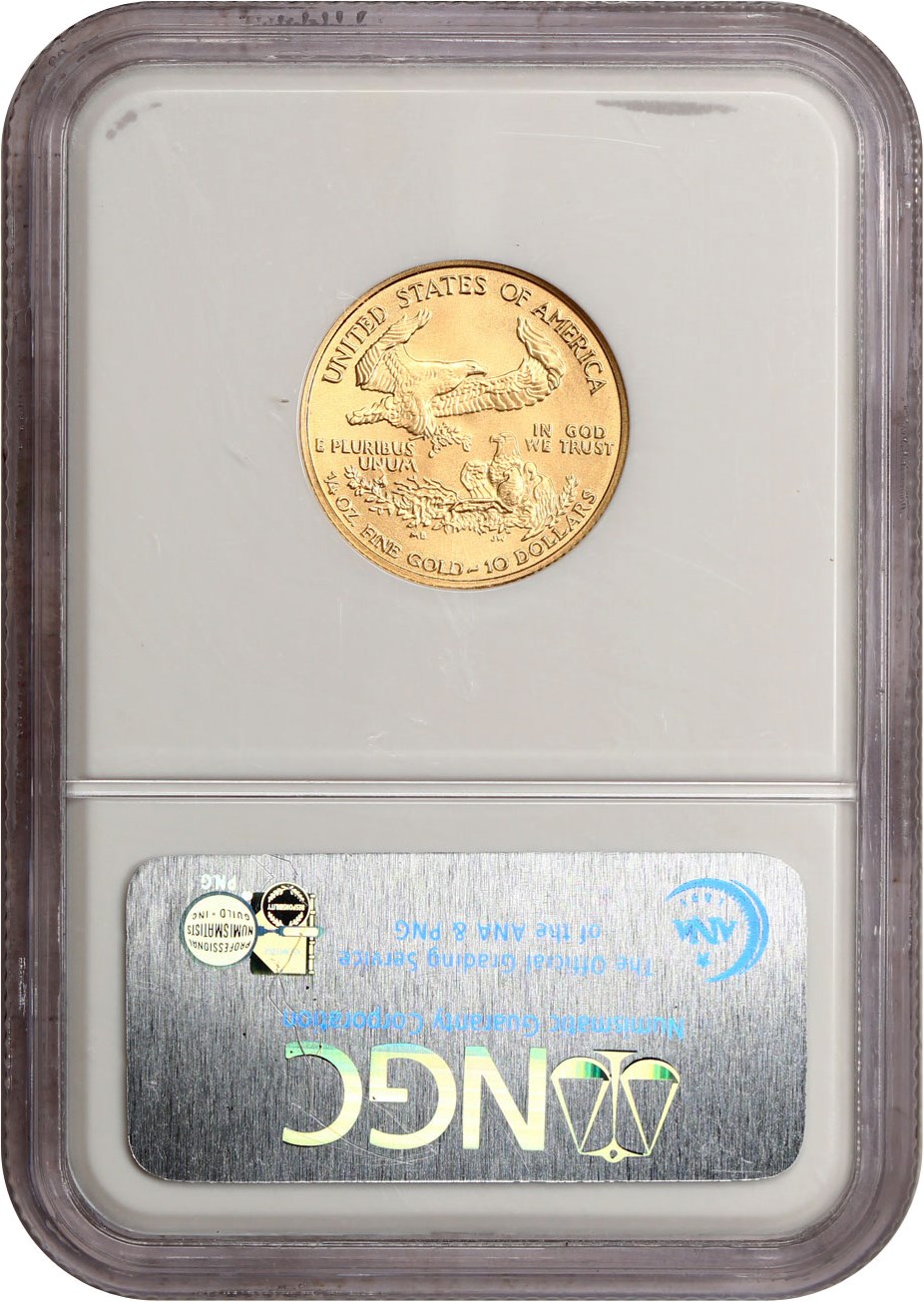 image for: 2007 Gold Eagle $10 NGC MS69