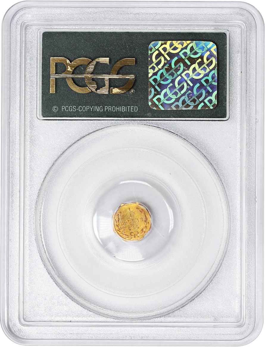image for: 1872 Cal. Gold 25c PCGS MS65 (BG-722, OGH)
