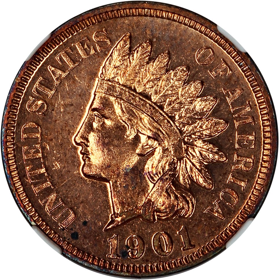 image for: 1901 1c NGC Proof 63 RD