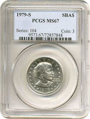 image for: 1979-S SBA$ PCGS MS67