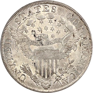 image for: 1800 $1 PCGS/CAC AU58 (AMERICAI)