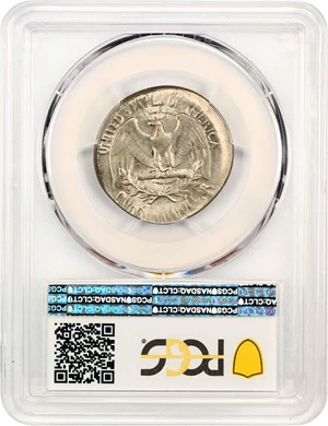 image for: Mint Error: 1974 25c PCGS MS62 (Broadstruck)