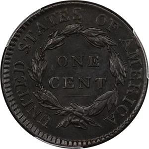 image for: 1817 1c PCGS AU Details (15 Stars, Smoothed)