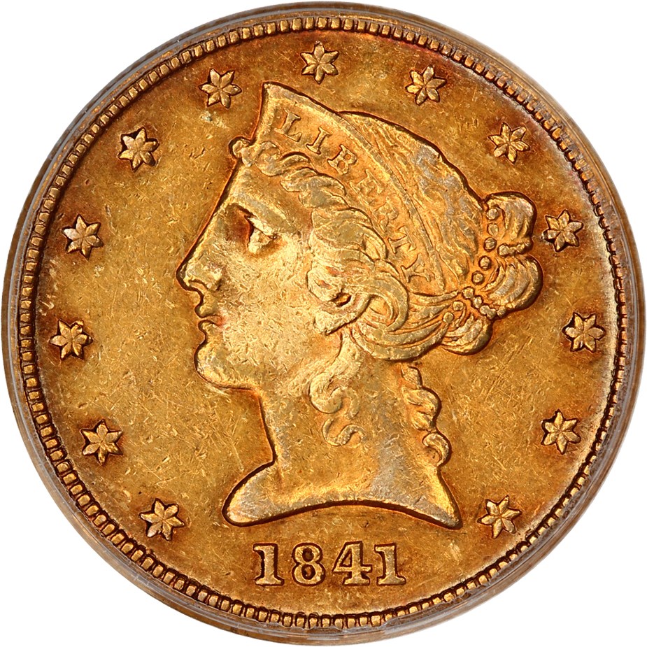 image for: 1841-D $5 PCGS XF40 (Small D, OGH)