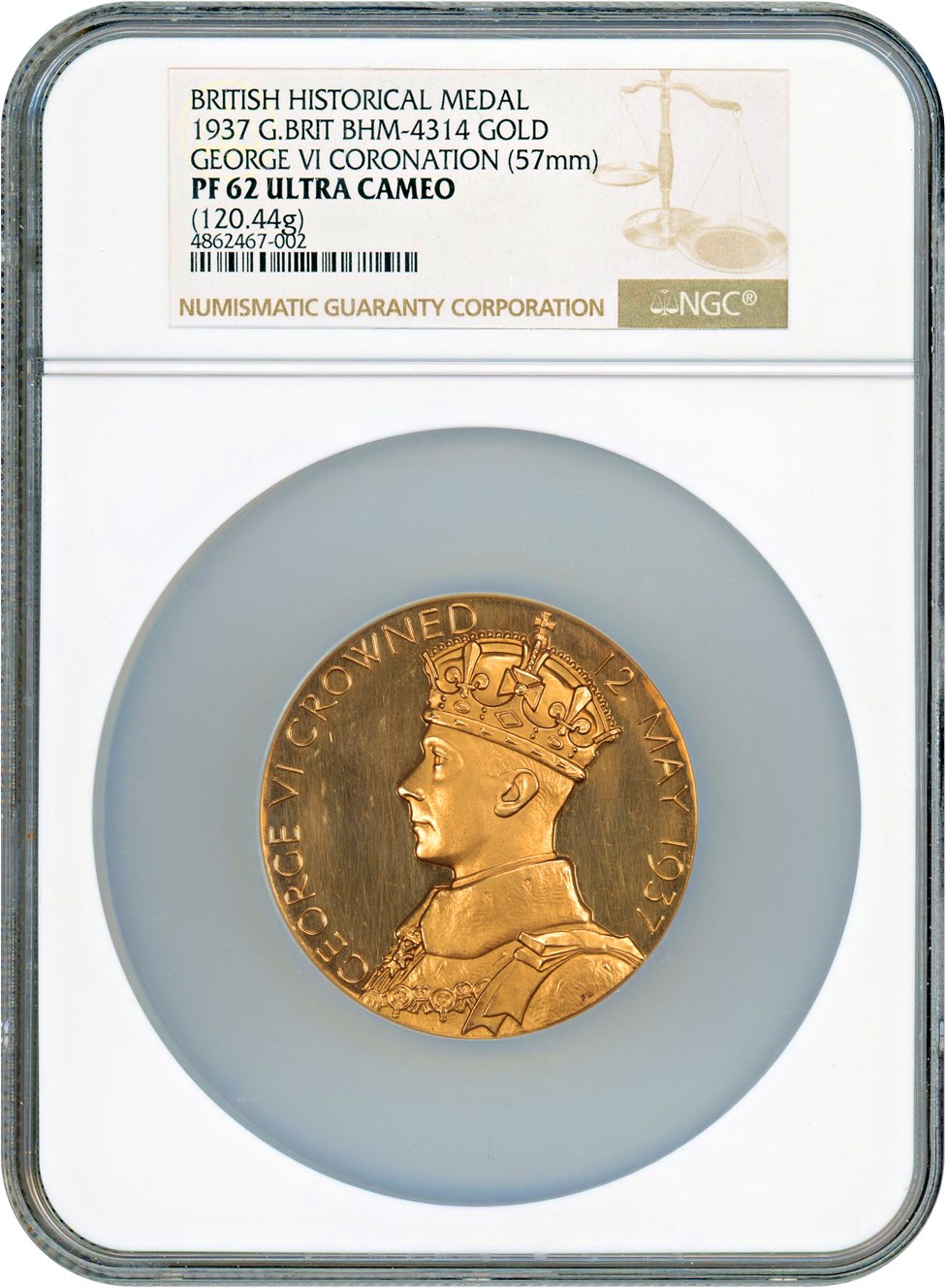 1937 G£5 George VI PR DCAM thumbnail 8