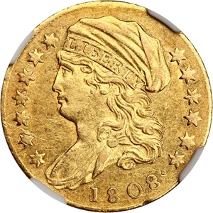 image for: 1808 $2 1/2 NGC AU58