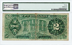 image for: FR. 354 1890 $2 Treasury Note PMG Very Fine 20