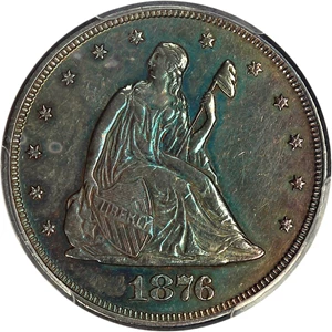 image for: 1876 20c PCGS Proof 62