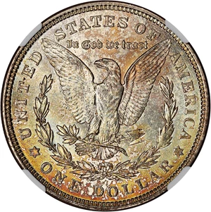 image for: 1921 Morgan $1 NGC MS67+