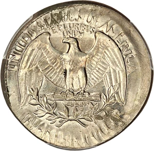 image for: Mint Error: 1974 25c PCGS MS62 (Broadstruck)